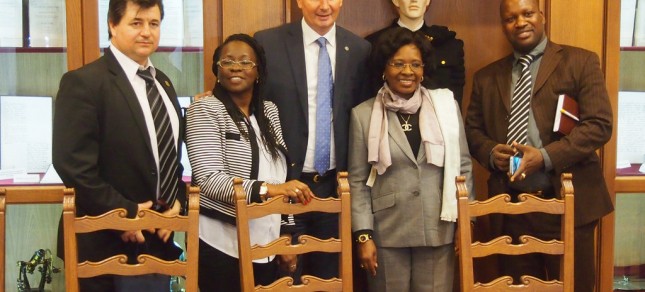 Az angolai nagykövet látogatása a Miskolci Egyetemen