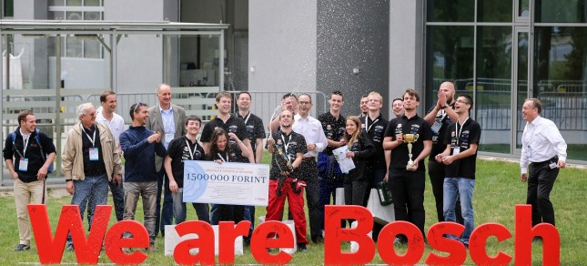 Ismét tarolt egyetemünk csapata a Go-kart, Go-Bosch versenyen