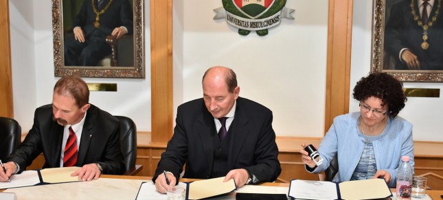 Együttműködési megállapodás született a Miskolci Egyetem és Sátoraljaújhely között